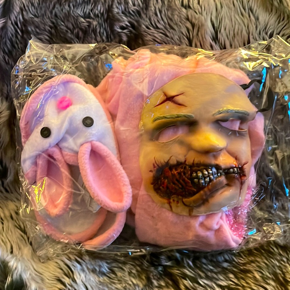 Walking Dead Bunny Slipper Girl Child Costume